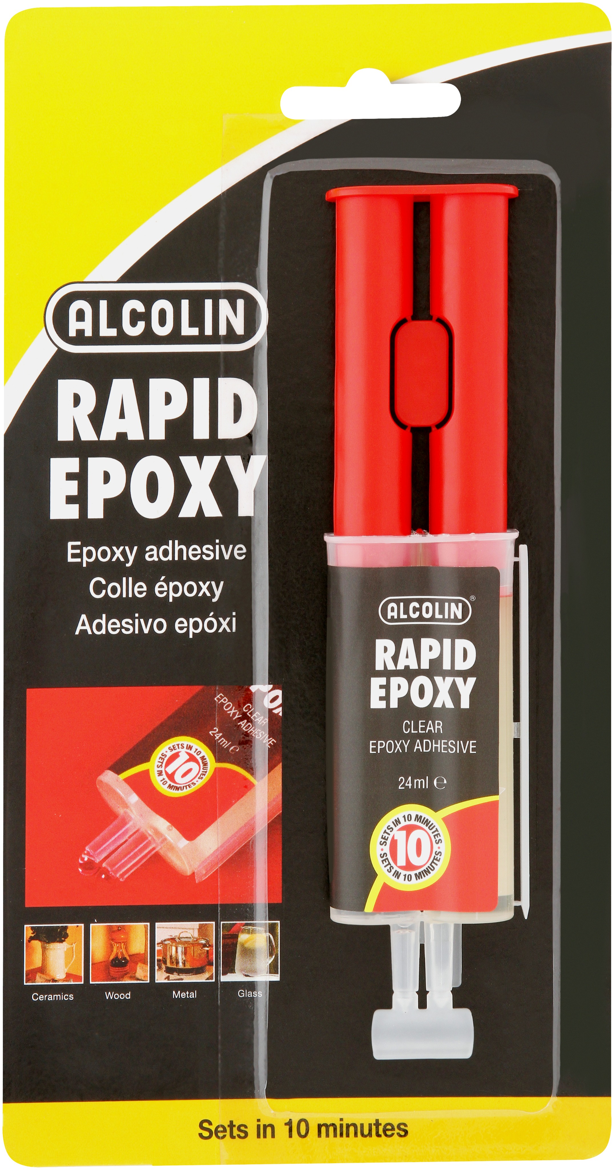 Alcolin Rapid Epoxy Adhesive 24ml Agrimark