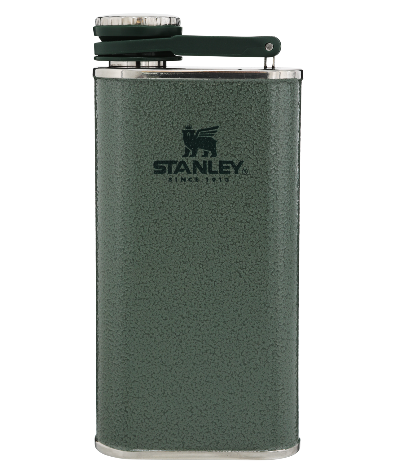Stanley Classic Pocket Flask 8oz Green Agrimark