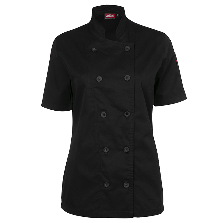Jonsson Women's Short Sleeve Chef Jacket Agrimark