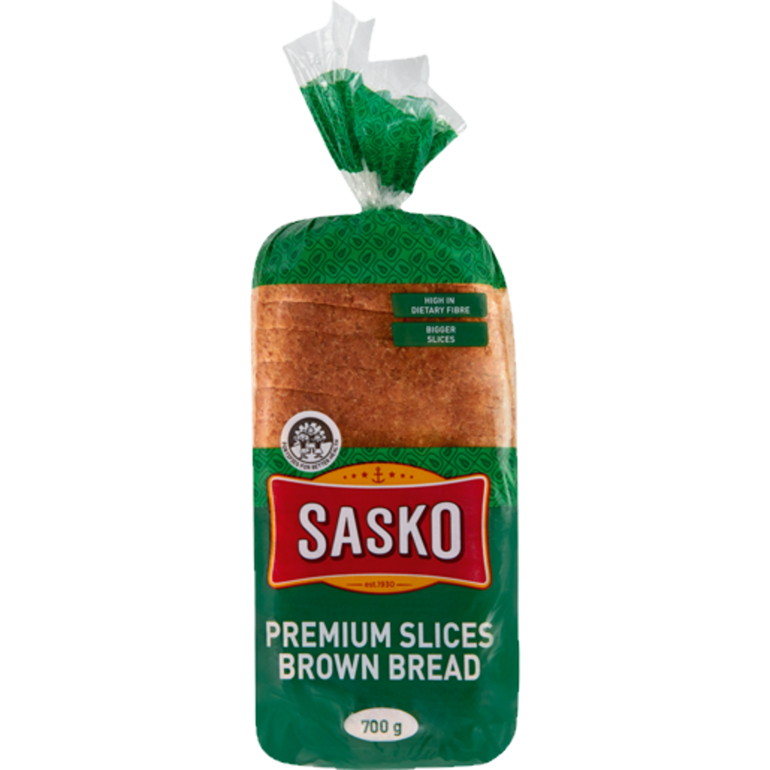 Sasko Brown Premium Bread 700g Agrimark