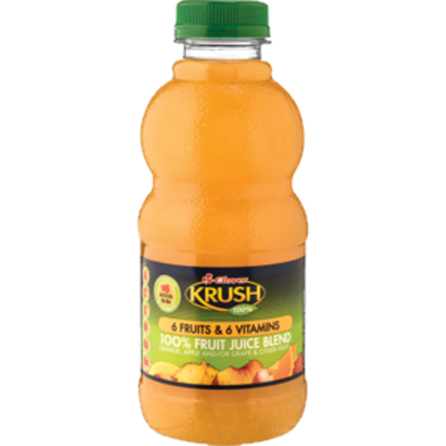 Krush Juice 100pct 6fruit/6vitamins 500ml Agrimark
