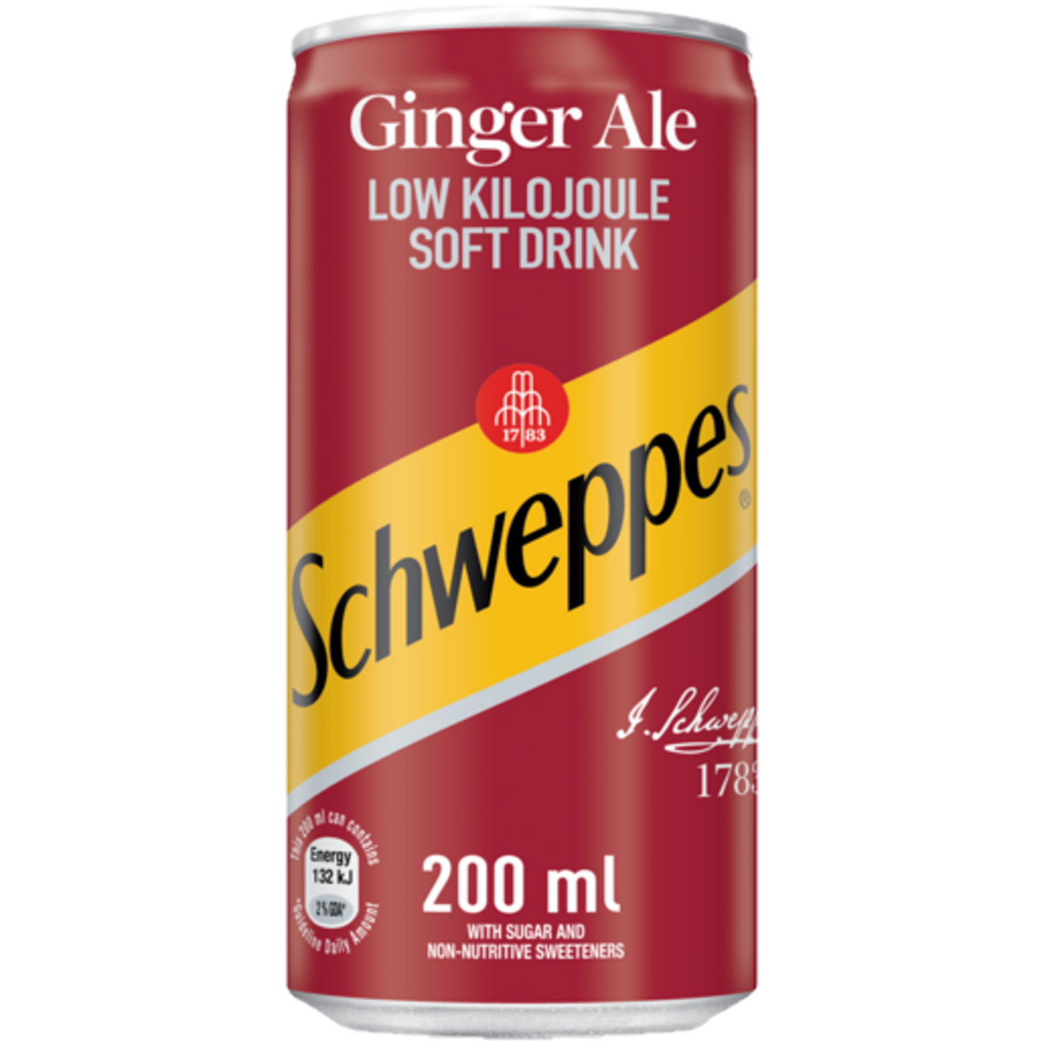 Schweppes Ginger Ale Can 200ml Agrimark