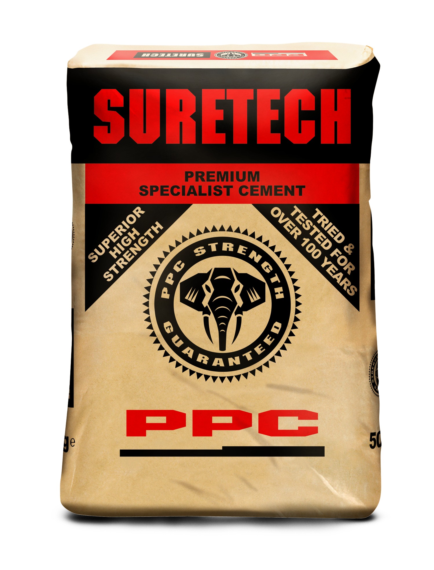 Ppc Suretech Cement 52.5 50kg Agrimark