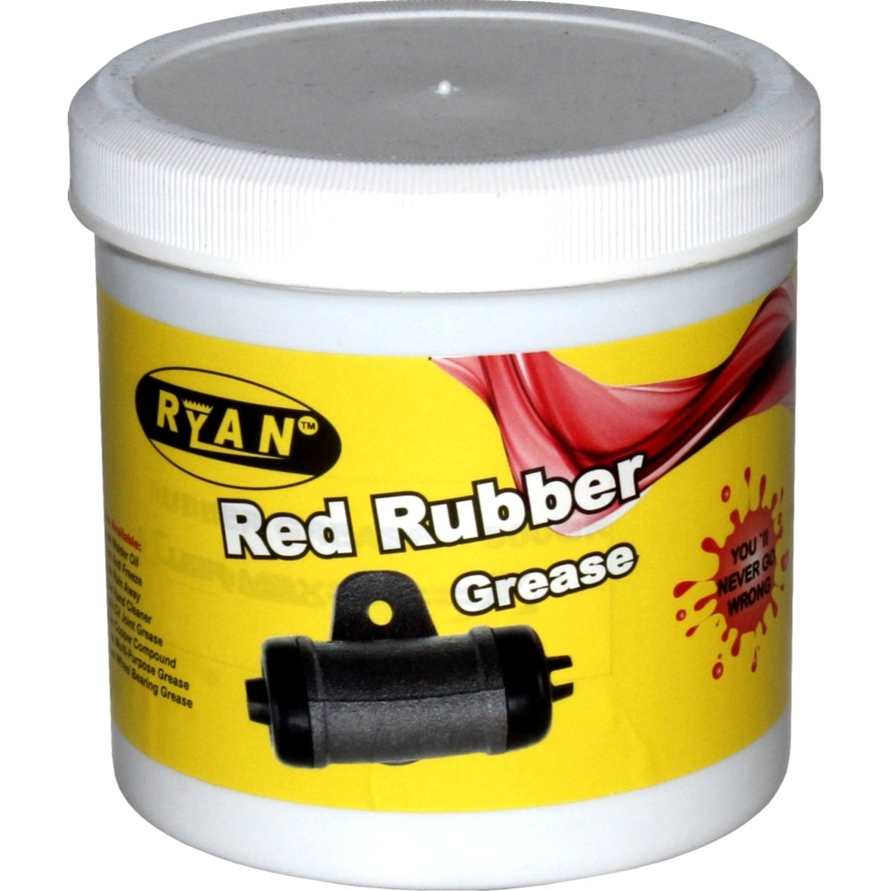 Grease Red Rubber 500g | Agrimark