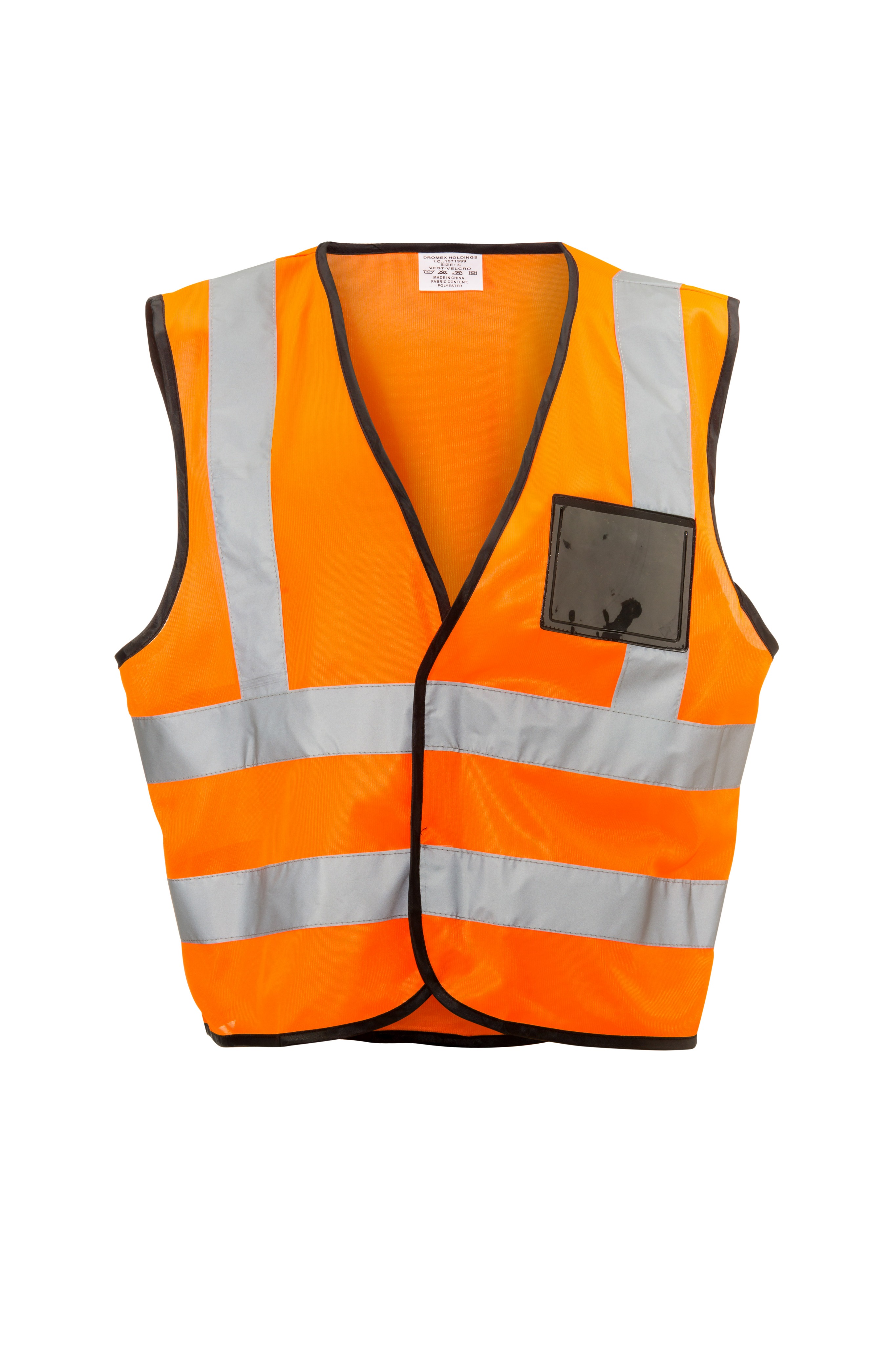 Dromex Vest Reflective Zip Orange | Agrimark