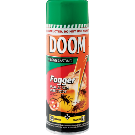 Doom Dual Action Fogger 350ml Agrimark