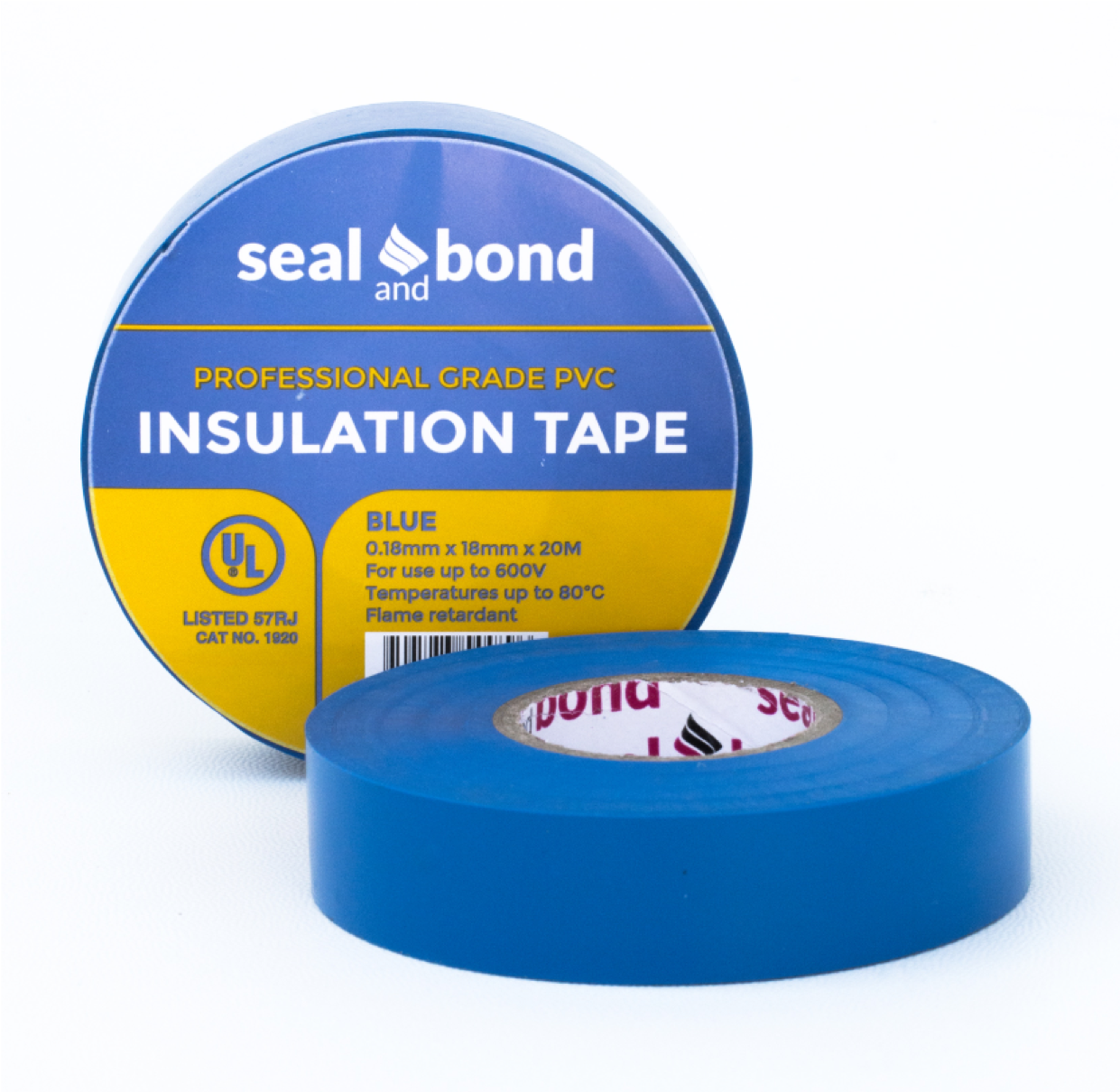 Seal & Bond Insulation Tape Blue 20m Agrimark