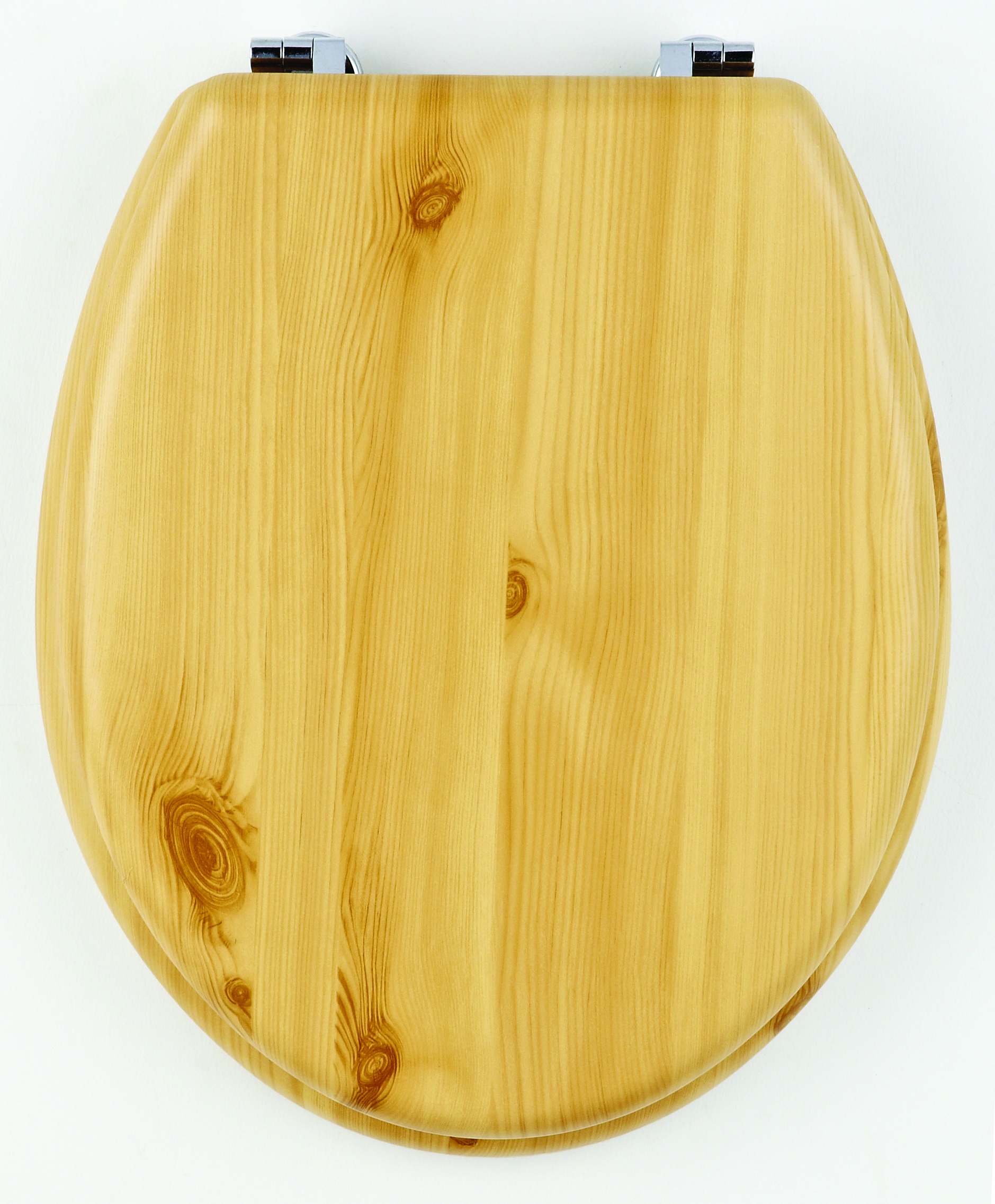 Splashworks Toilet Seat Pine Wooden Cp Hinge Agrimark