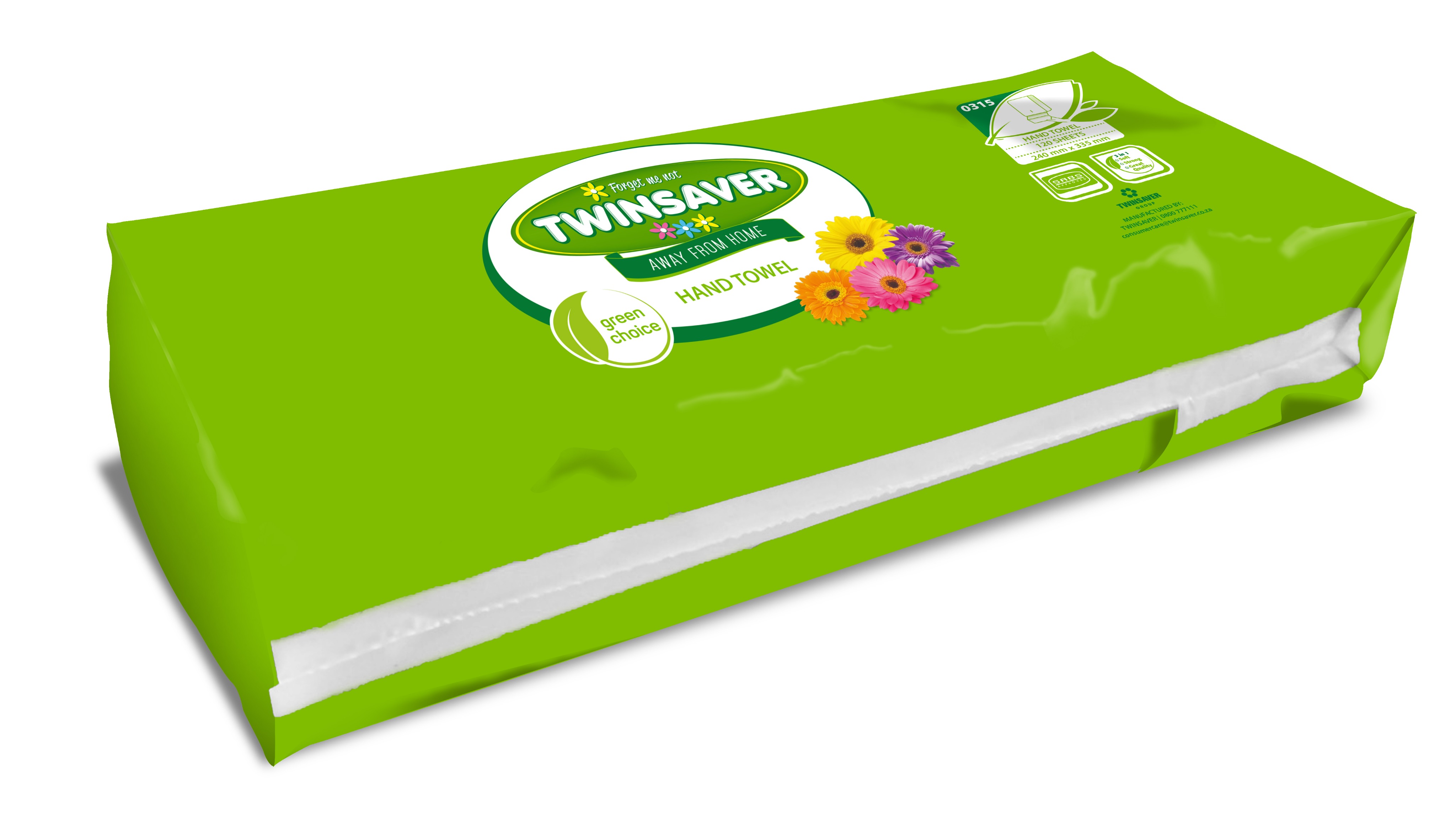 Twinsaver 1Ply Interfold Hand Towel 20x120 | Agrimark