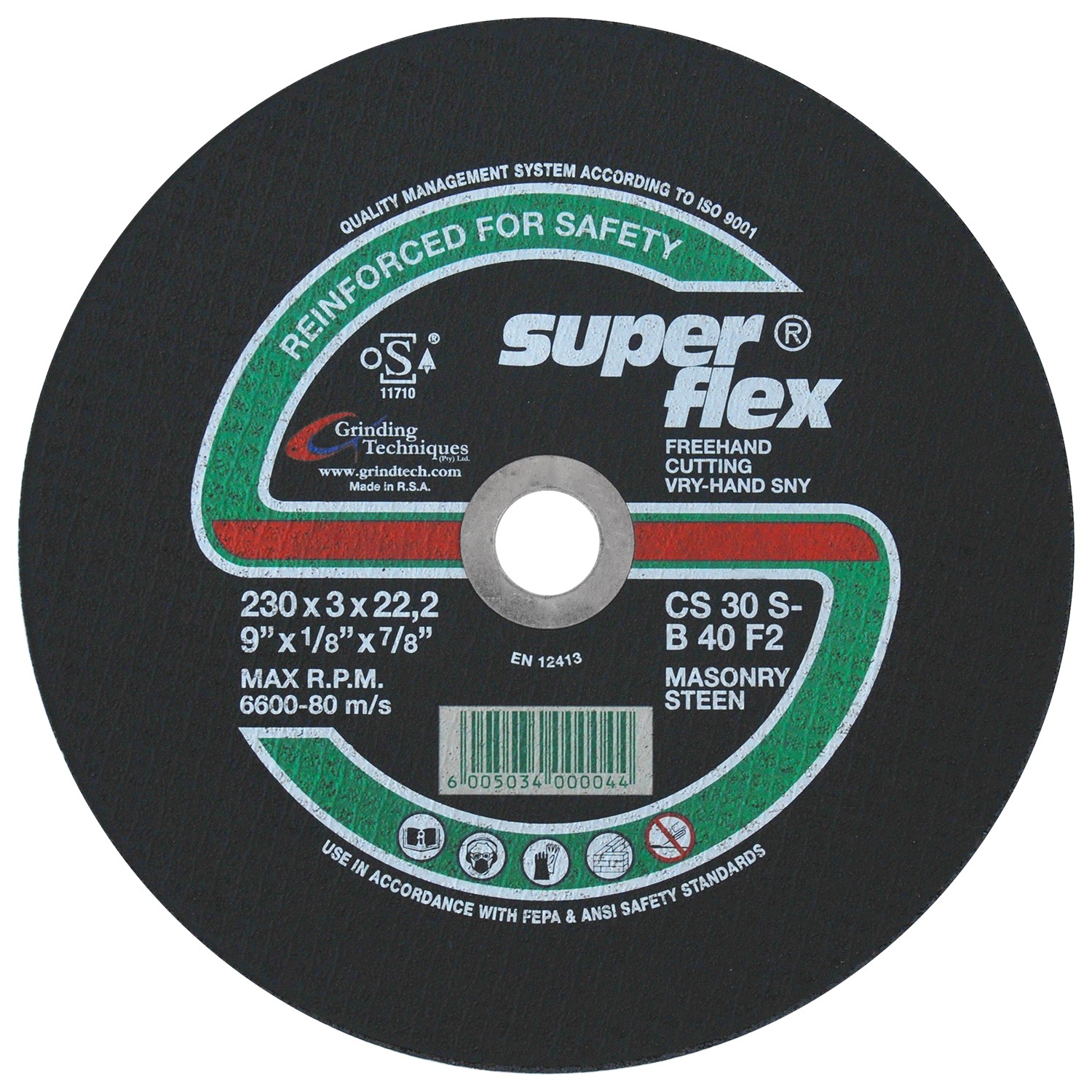 Superflex Cutting Disc Masonry Agrimark