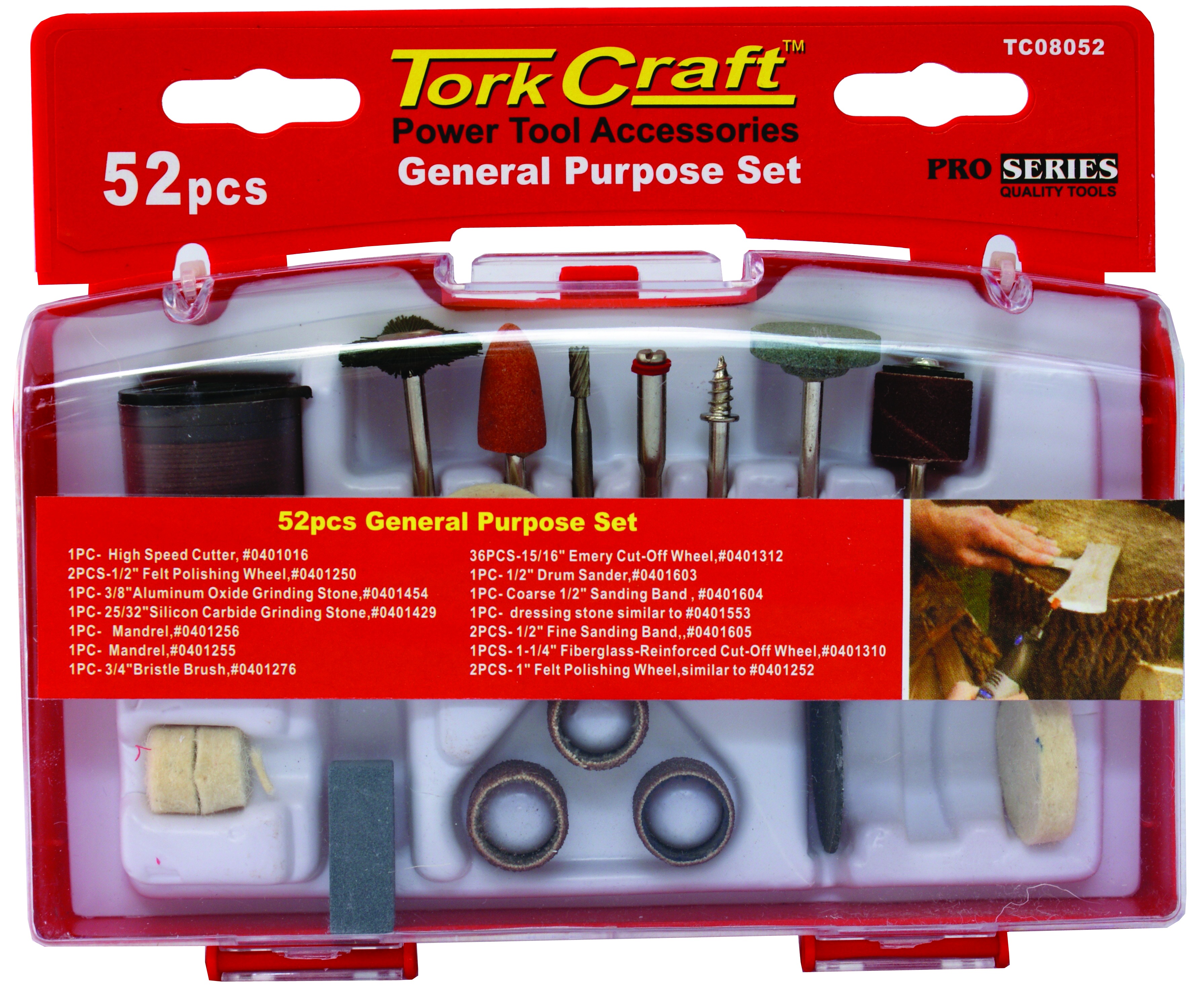 Tork Craft Rotary General Purpose Set 52PC Mini Agrimark