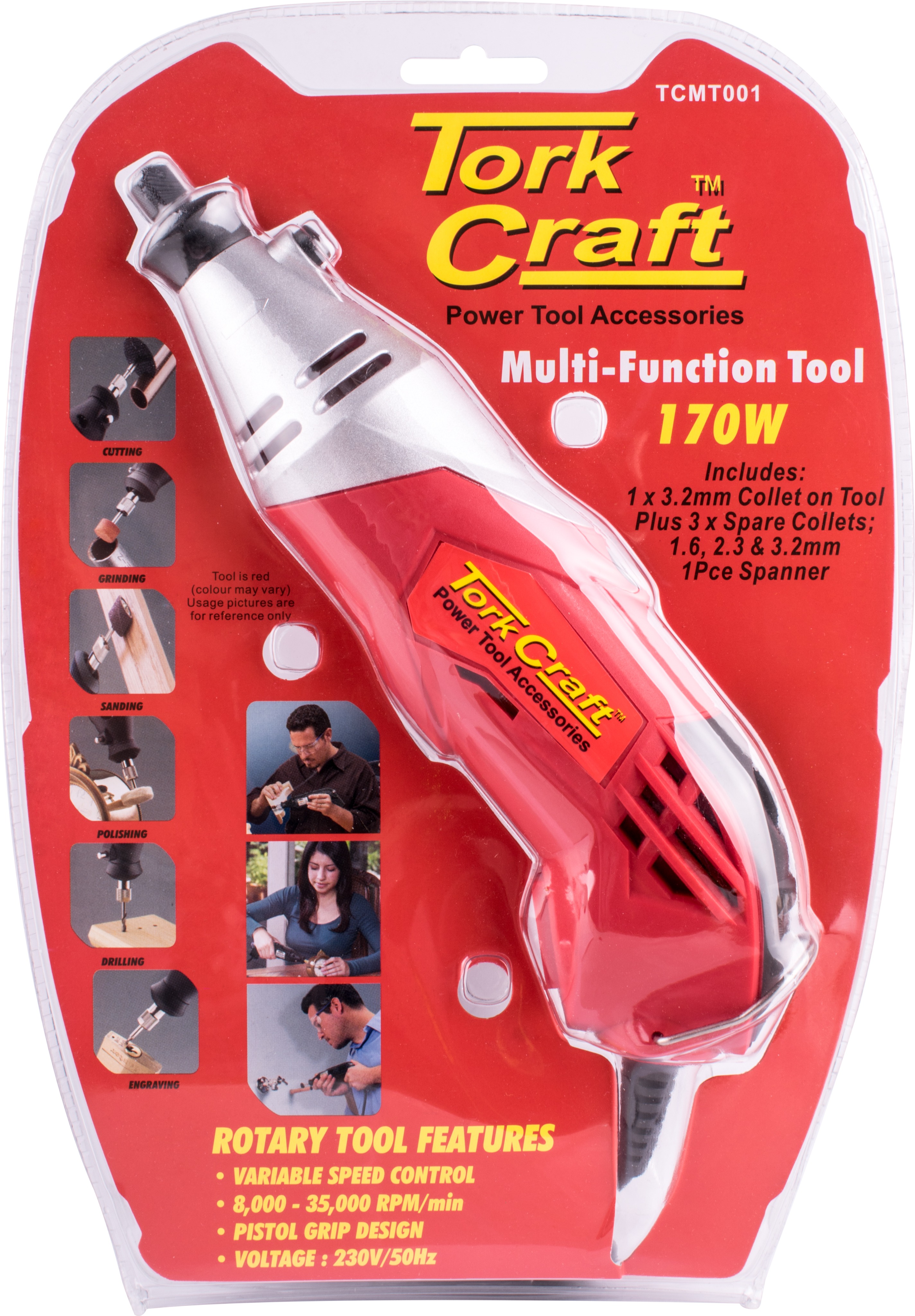 Tork Craft Rotary Mini 135W Var Speed 32500 Agrimark