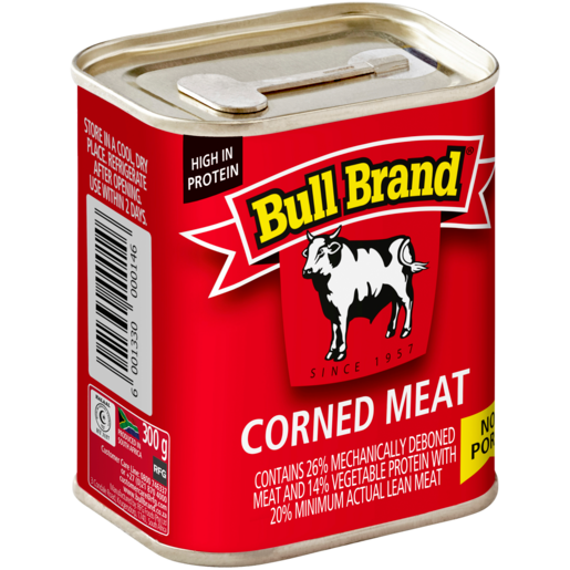 Bull Brand Beef Corned Meat 300g Agrimark