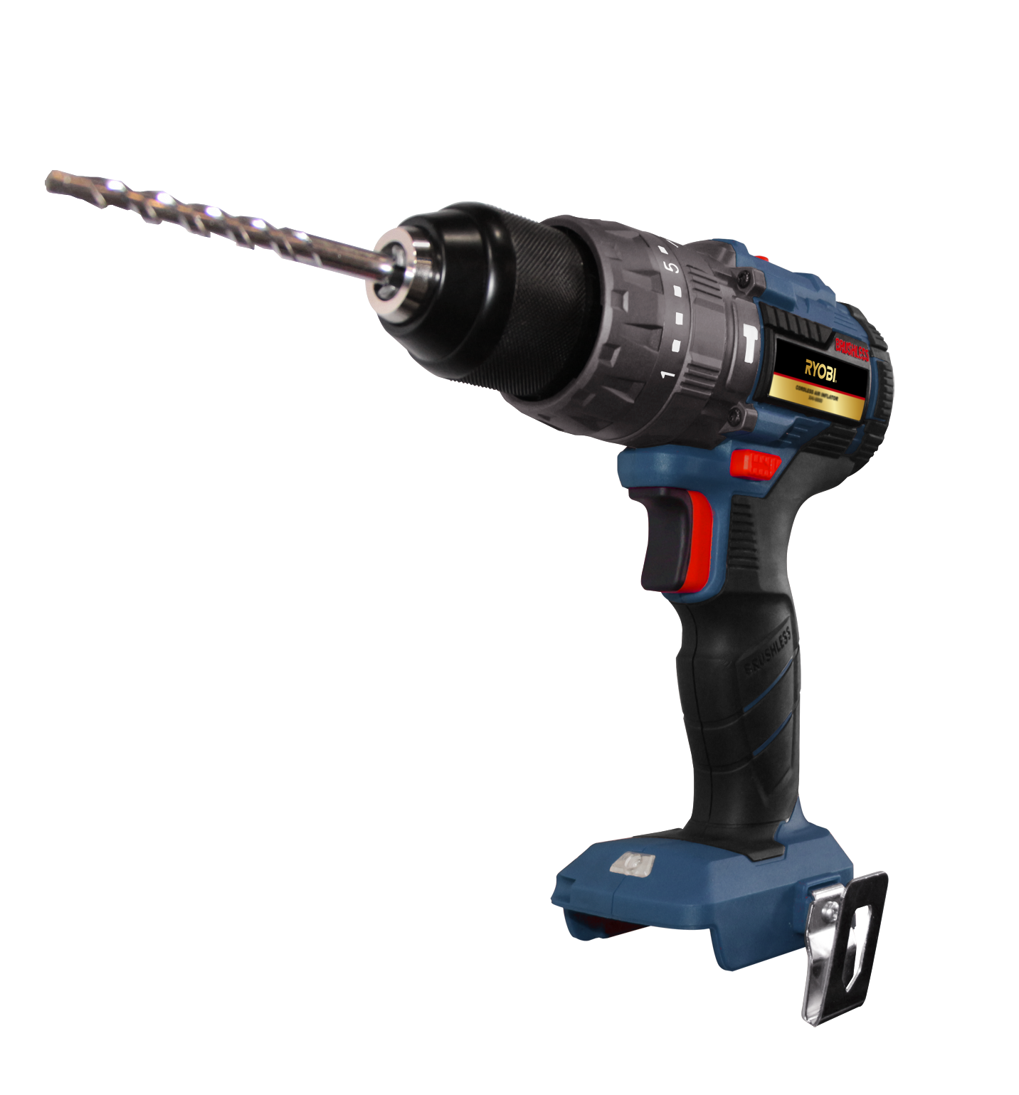 Ryobi Drill Impact Brushless 60nm LIIO 18V Agrimark