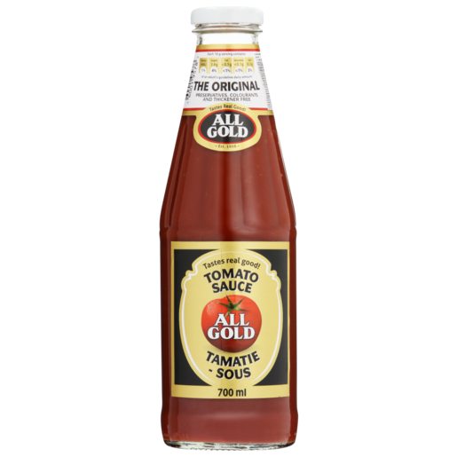 All Gold Tomato Sauce 700ml Agrimark