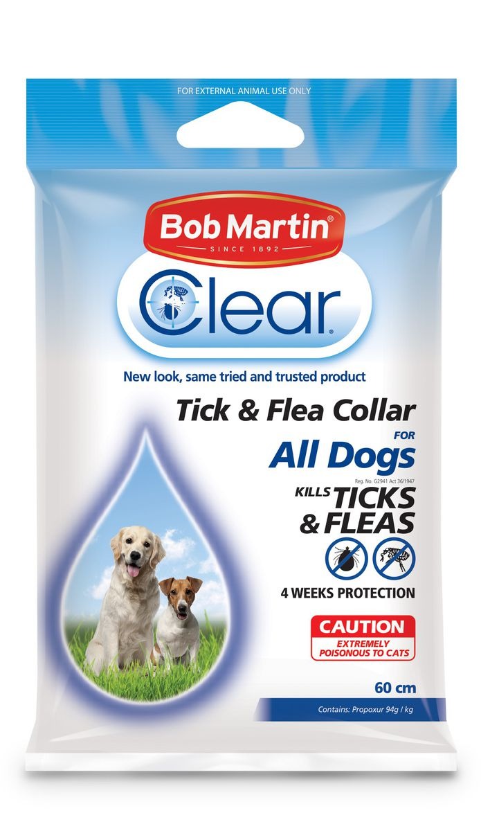 Bob Martin Dog Collar Tick & Flea All Dogs Agrimark