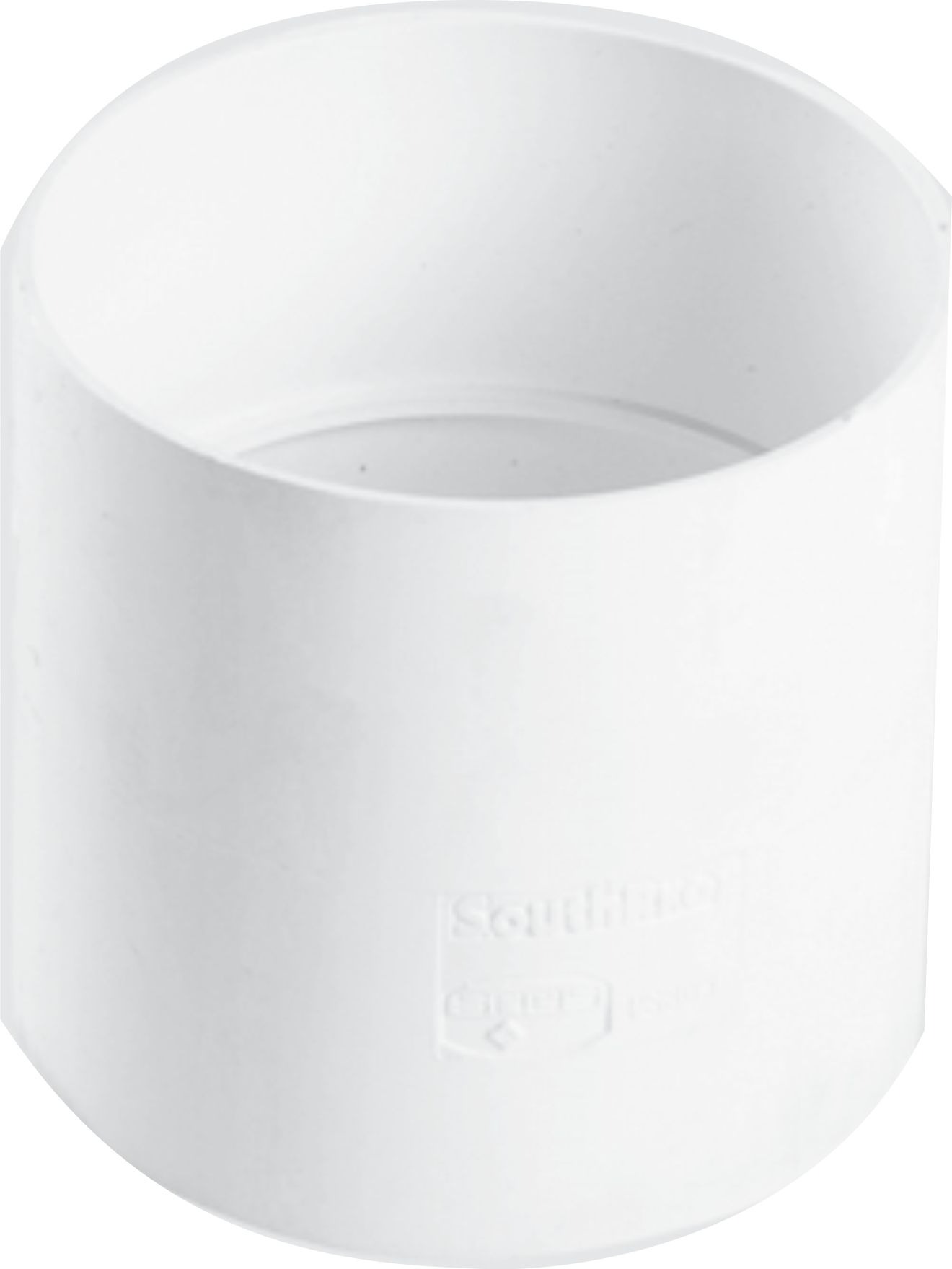 Uni PVC round downpipe connector Agrimark