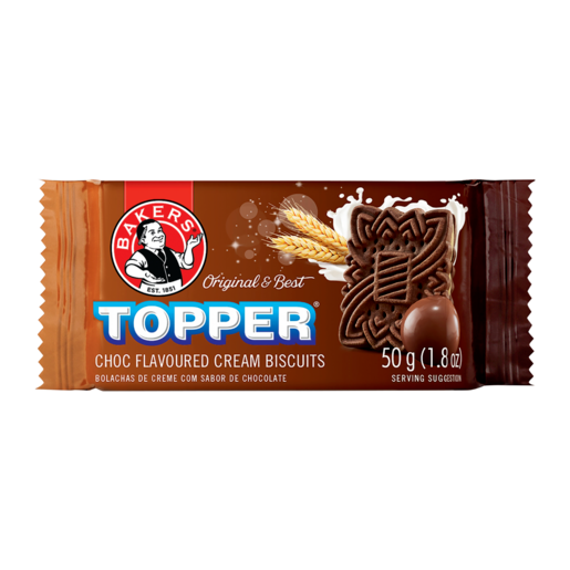 Bakers Topper Chocolate 50g Agrimark