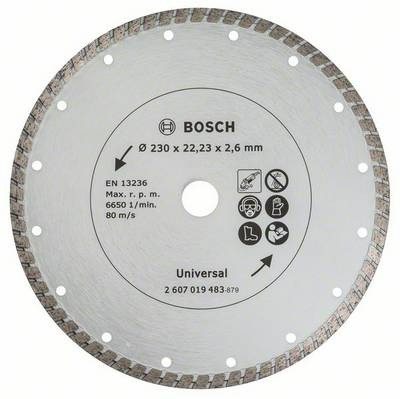 Bosch Cut-disc 230x22.23x2.6mm Diamond Cut | Agrimark