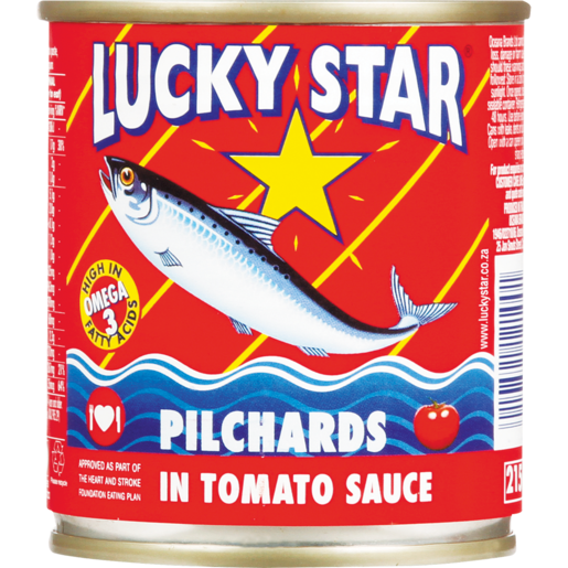 Lucky Star Pilchards Tomato 215g Agrimark