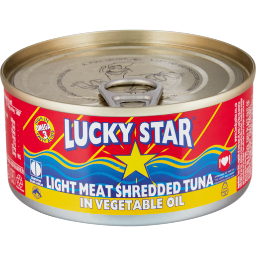 Lucky Star Tuna Shred In Veg Oil 170g Agrimark