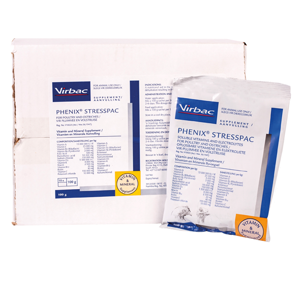 Virbac Stresspack Poultry 10 X 100g Agrimark