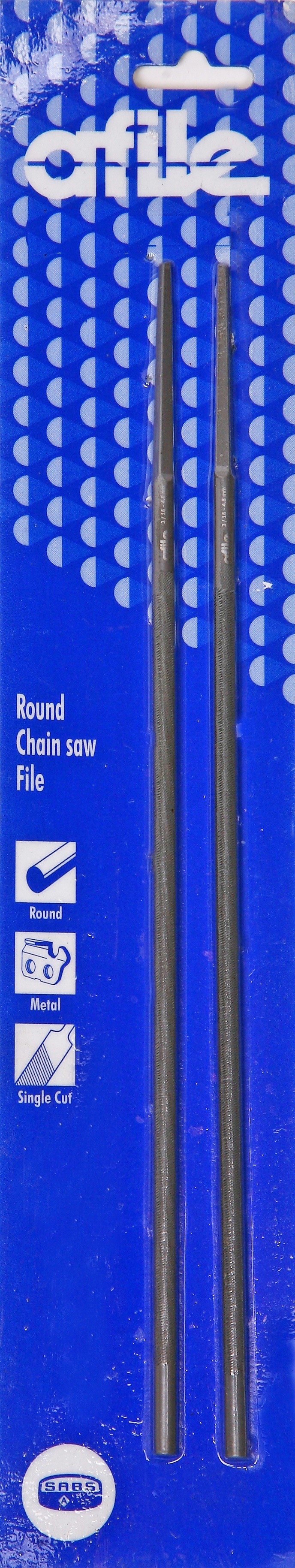 Afile Chainsaw Round File 200mm x 5.5 Agrimark