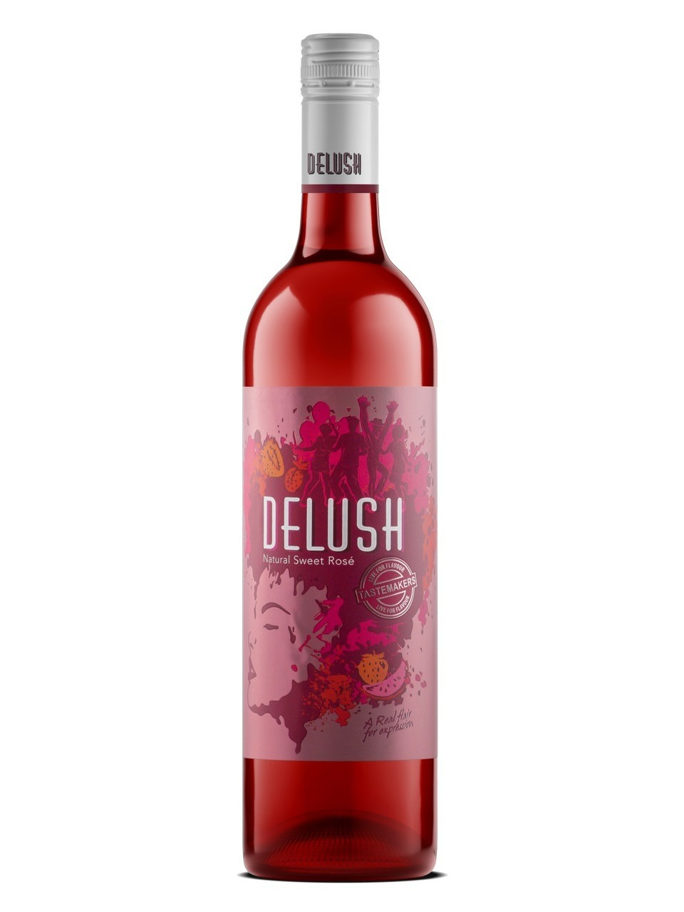 Delush Natural Sweet Rose Wine 750ml Agrimark