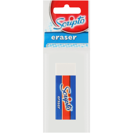 Scripto Eraser White Agrimark