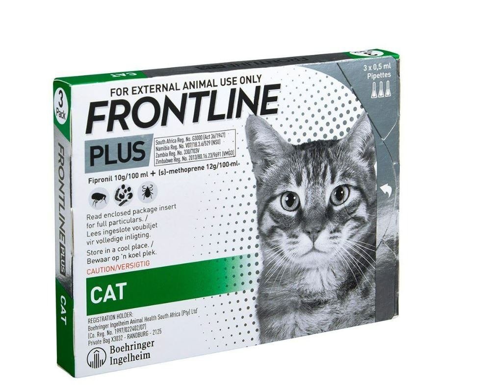 Frontline Plus Cat Tick and Flea Treatment Agrimark