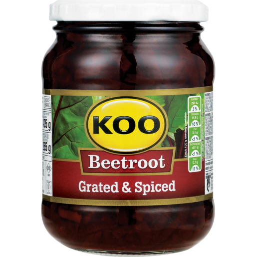 Koo Beetroot Salad Grated 405g | Agrimark