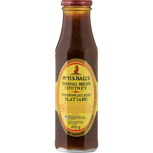 Mrs Balls Chutney Original 470g Agrimark