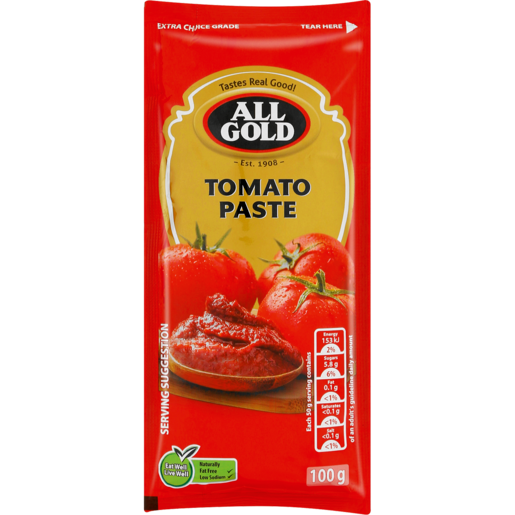 All Gold Tomato Paste Original 100g Agrimark