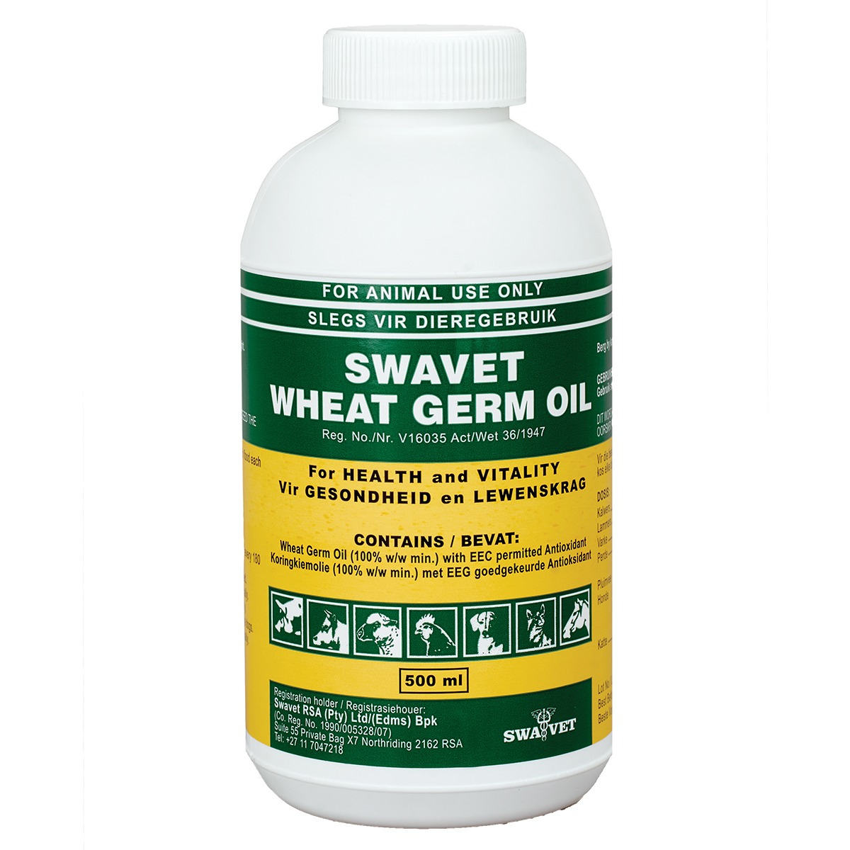 Swavet Wheat Germ Oil 500ml Agrimark
