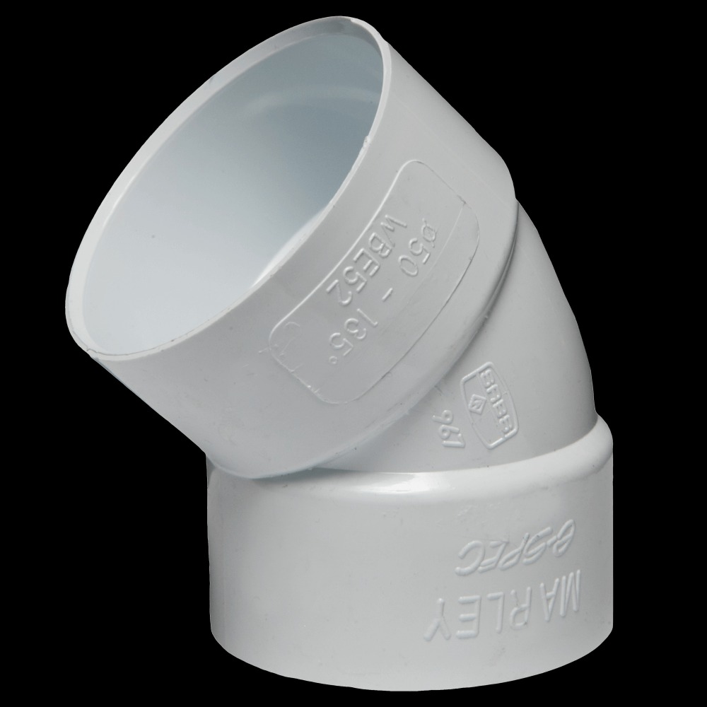 Dpi Pvc Bend Soil Vent Plain N spec 50x45 Agrimark dpi-pvc-bend-soil-vent-plain-n-spec-50x45-agrimark
