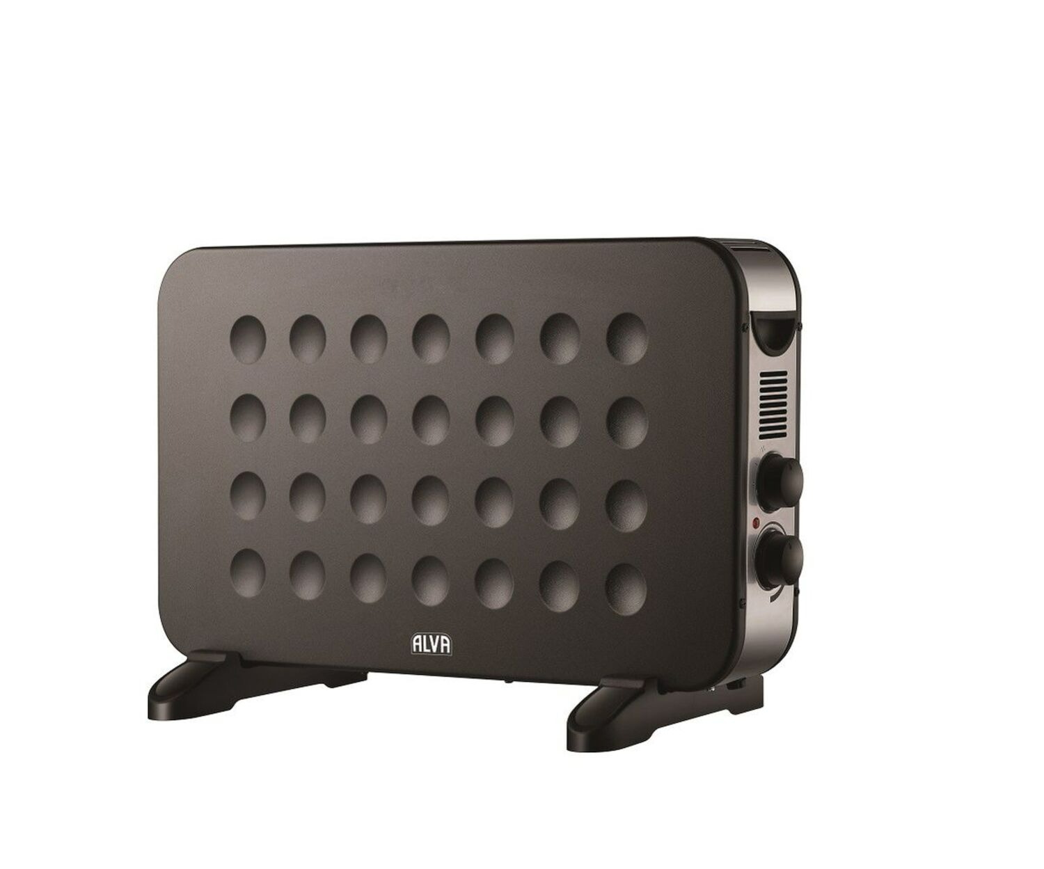 Alva Electric Convection Heater Black 2000W Agrimark