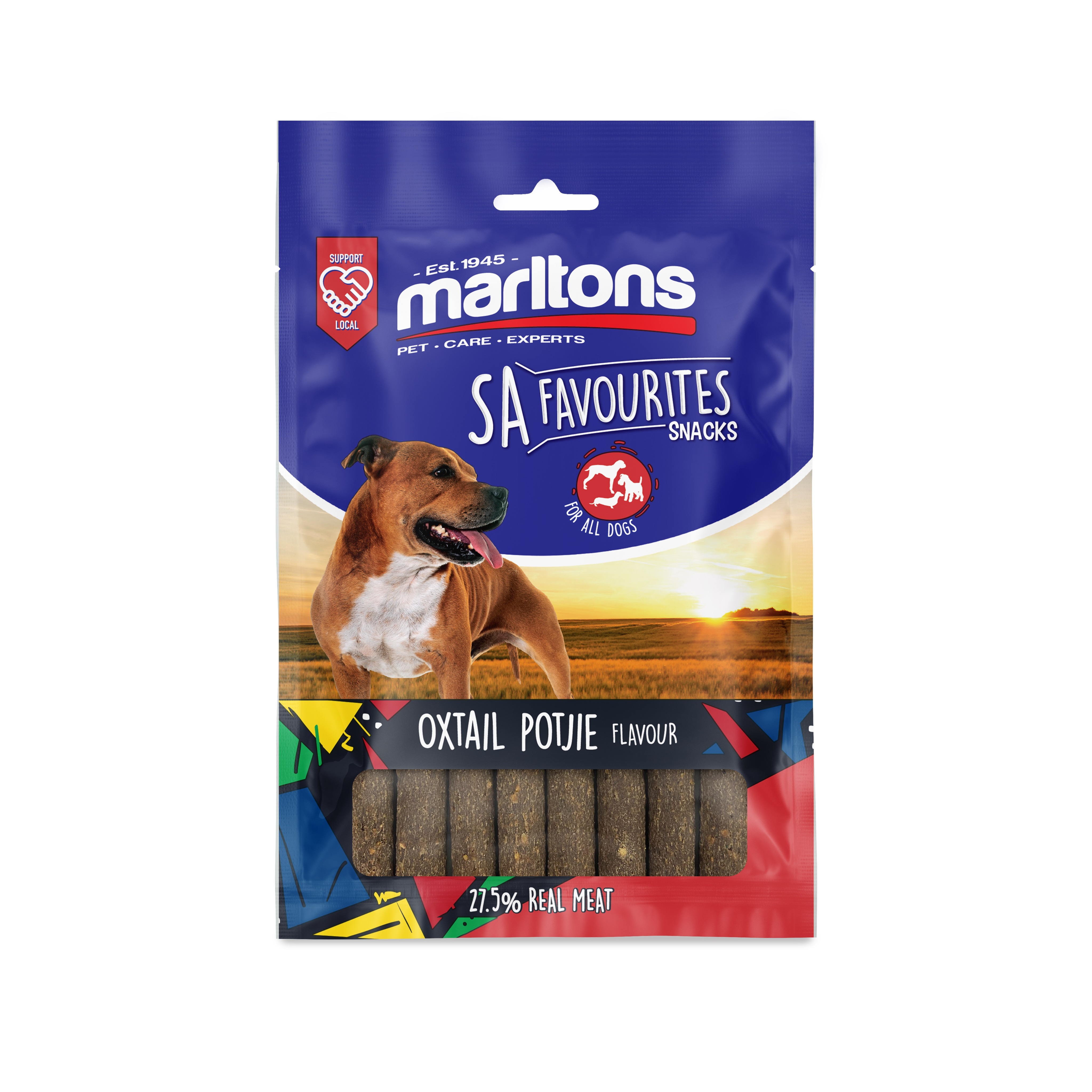 Marltons SA Favourites Oxtail Dog Treat 100g Agrimark