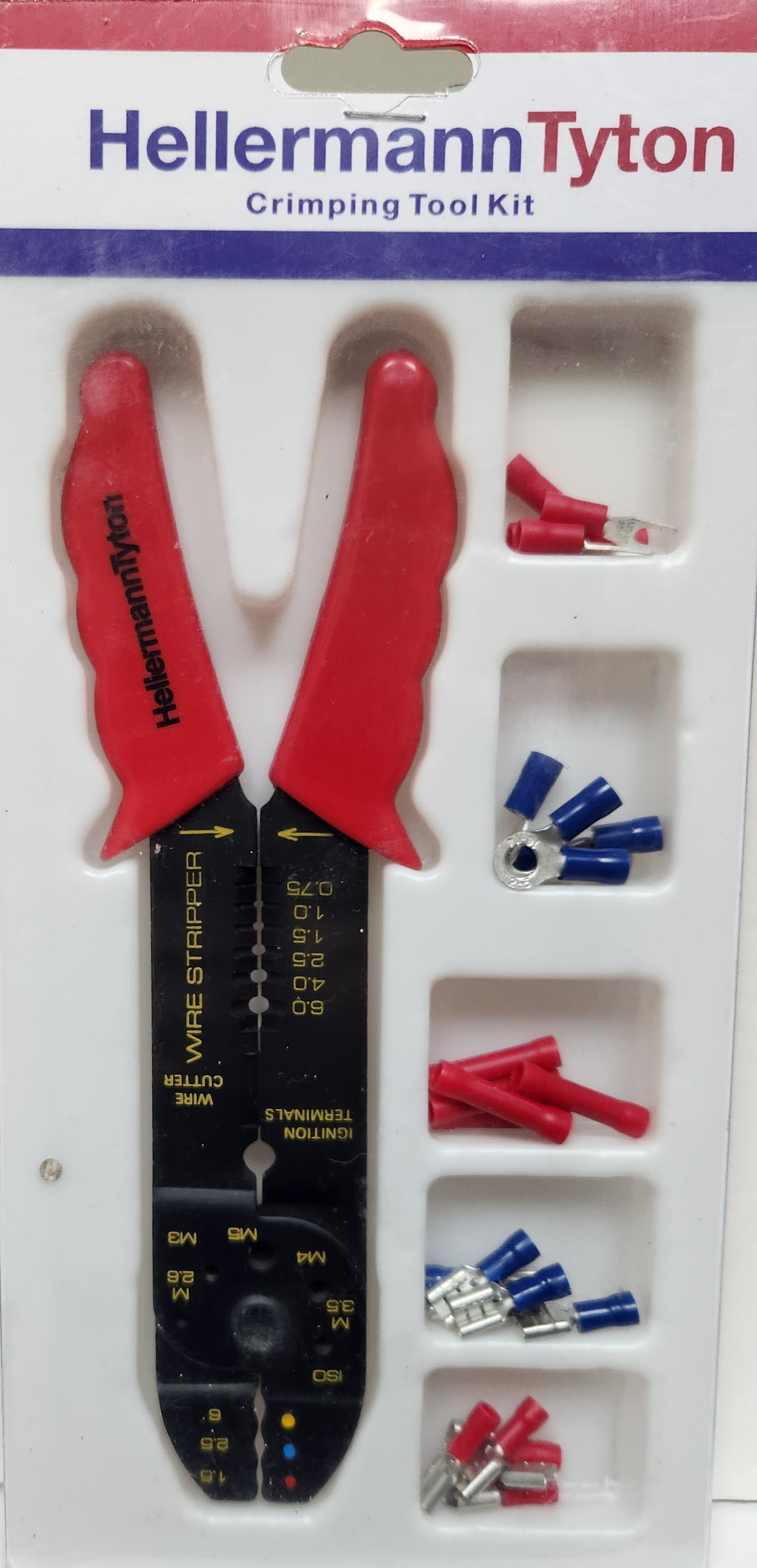 Hellerman Terminal Assortment With Crimping Tool | Agrimark