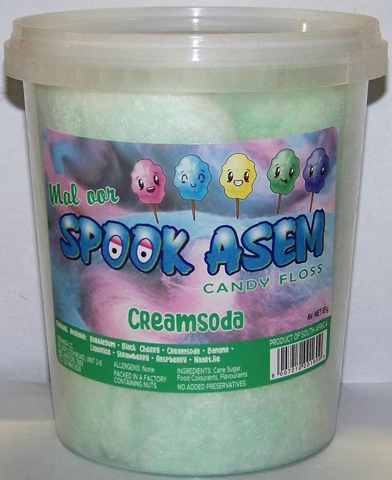 Geiiansa Candy Floss Cream Soda 85g Agrimark