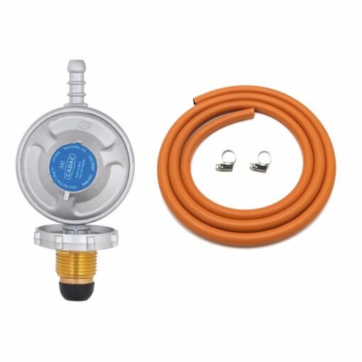 Cadac Bullnose Regulator With Hose and Clamps Agrimark
