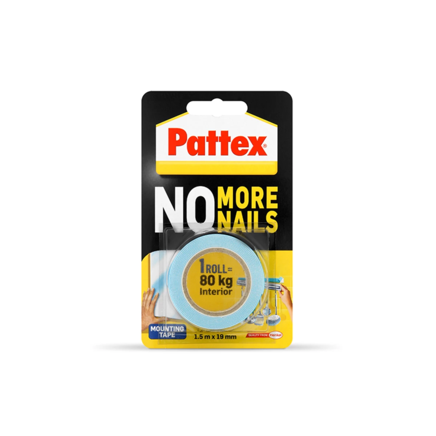 Pattex No More Nails Mounting Tape 1.5mm Agrimark