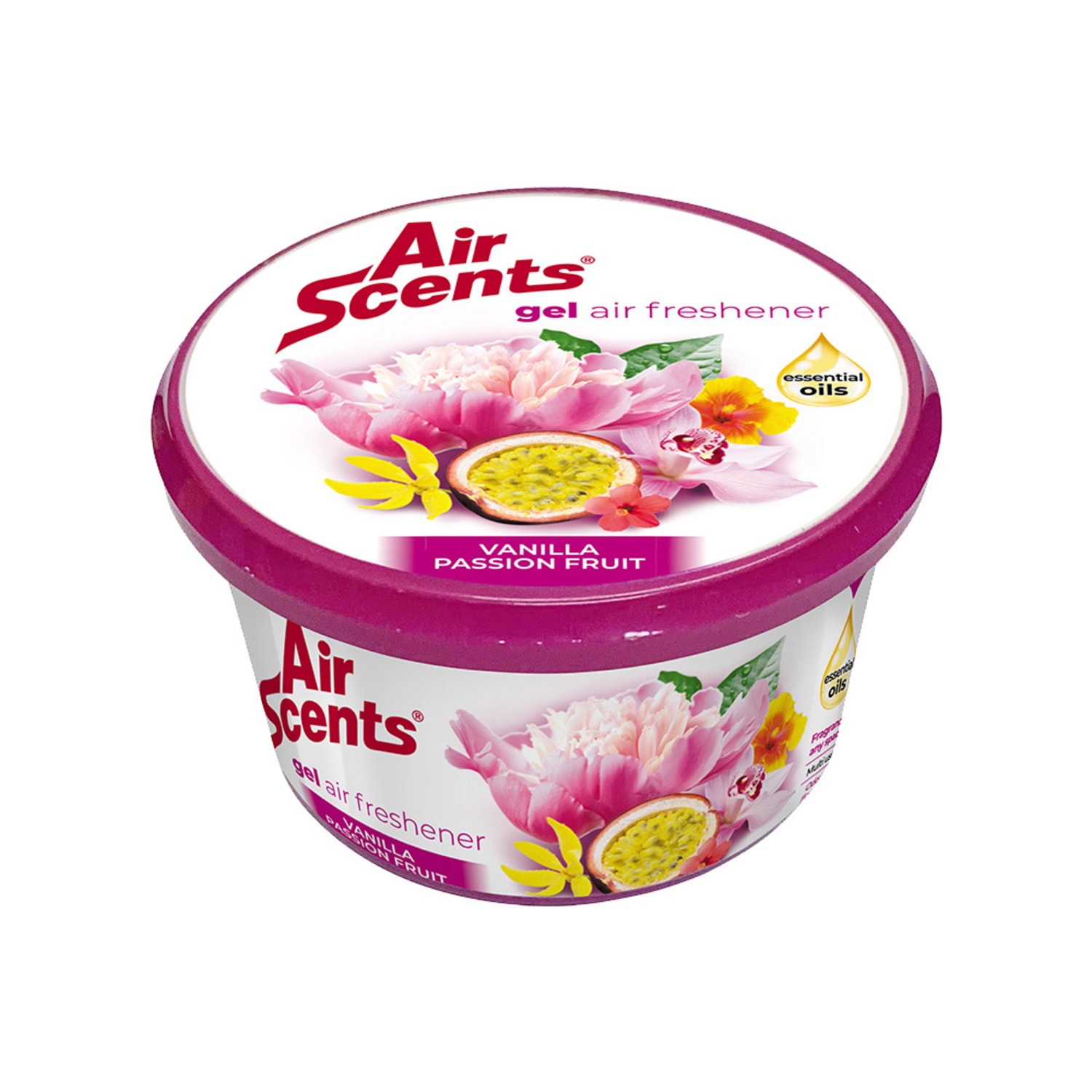 Air Scents Gel Air Freshener Vanilla Passion 70g Agrimark
