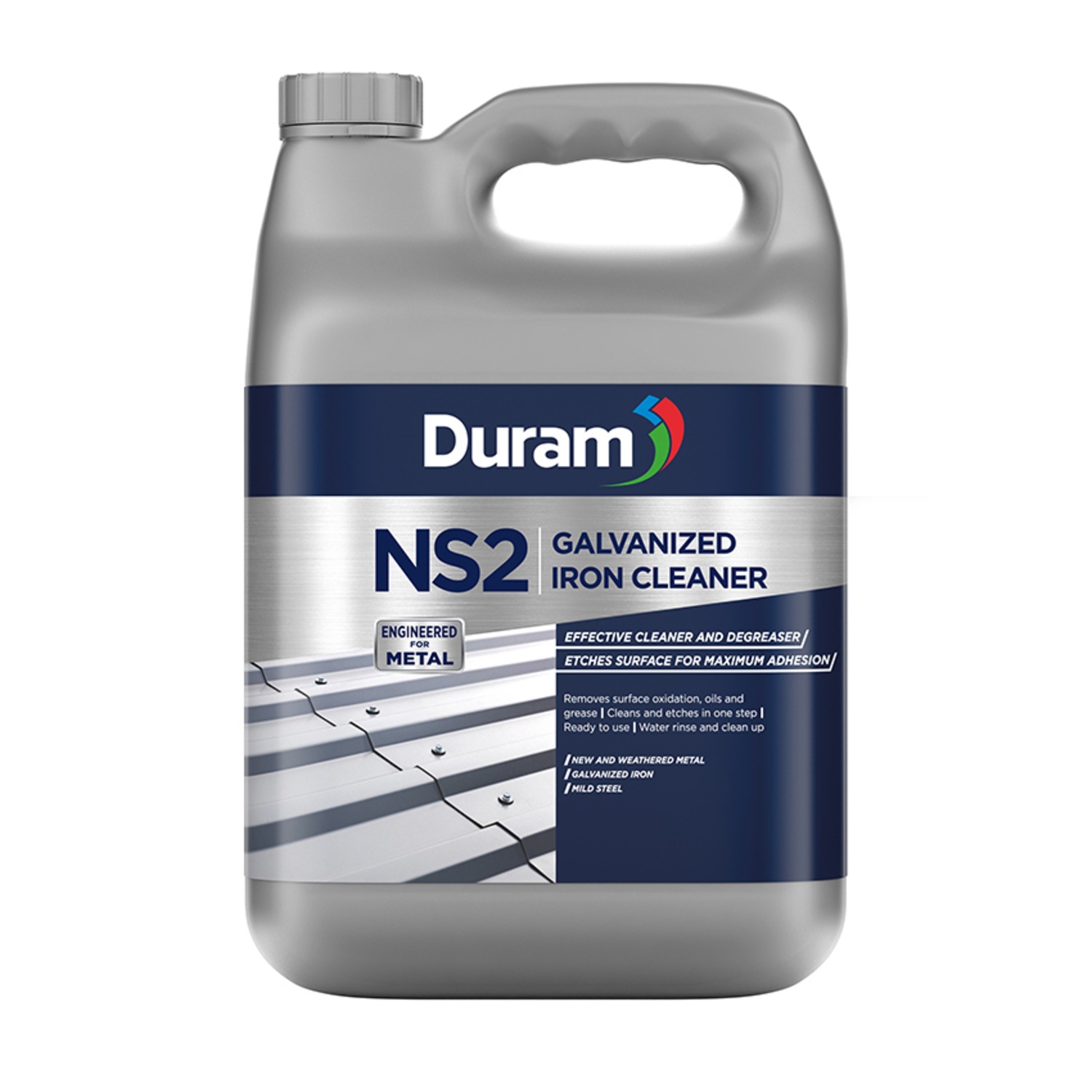Duram Galvanized Iron Cleaner NS2 5L Agrimark