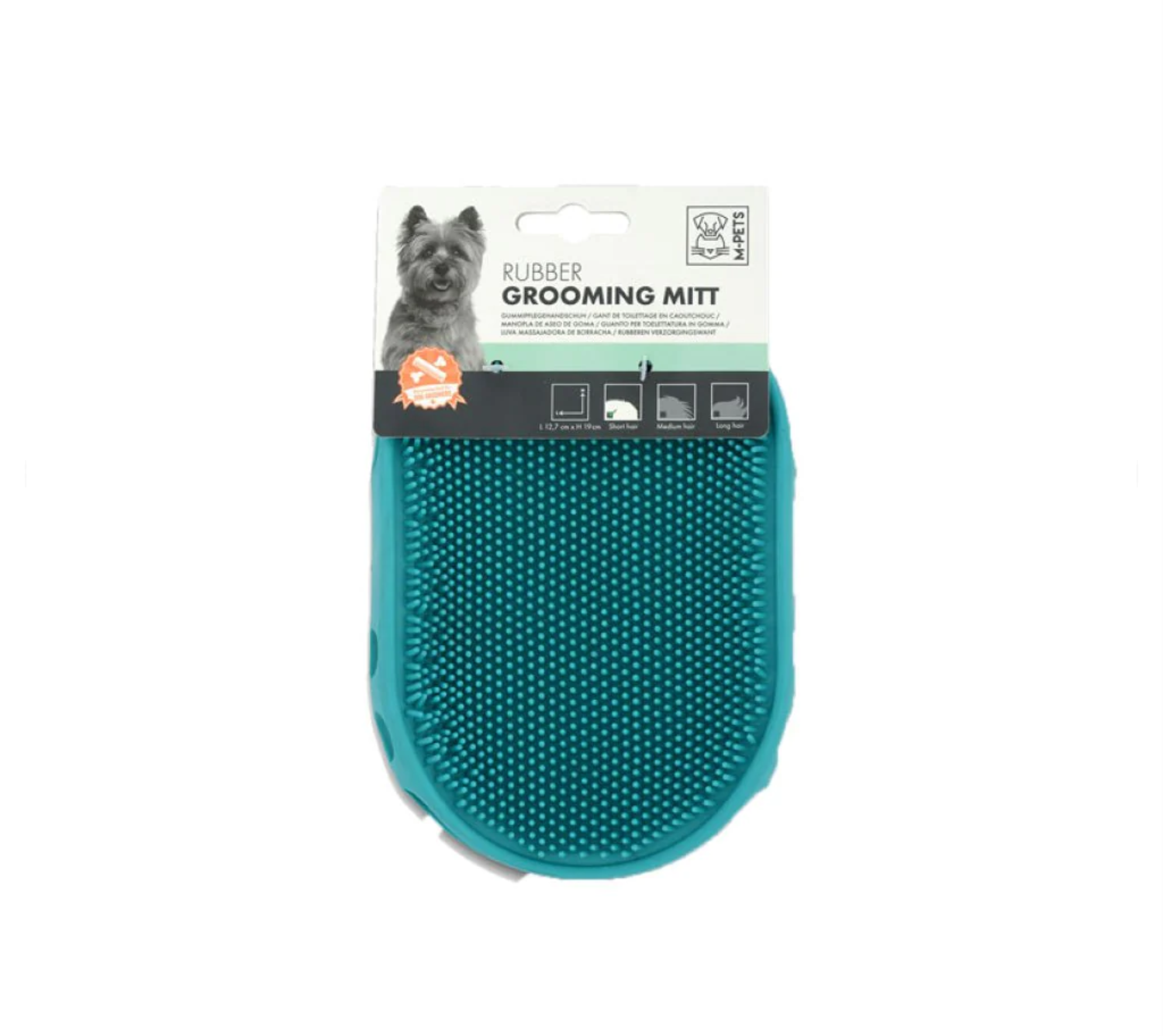 MPets Grooming Mitt Rubber Agrimark
