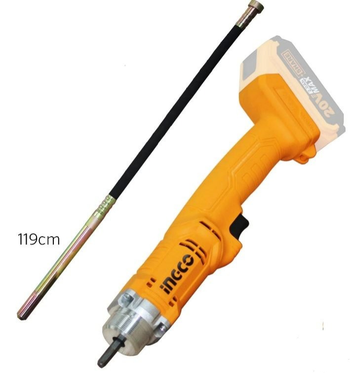 Ingco Concrete Vibrator Orange 20V Agrimark