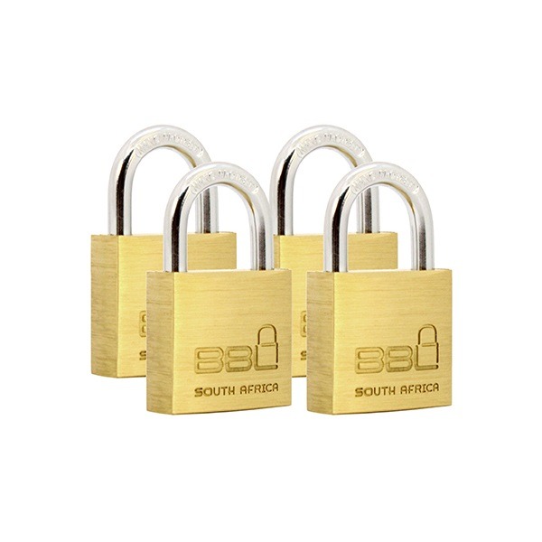 BBL Padlock Brass Keyed Alike P4 | Agrimark