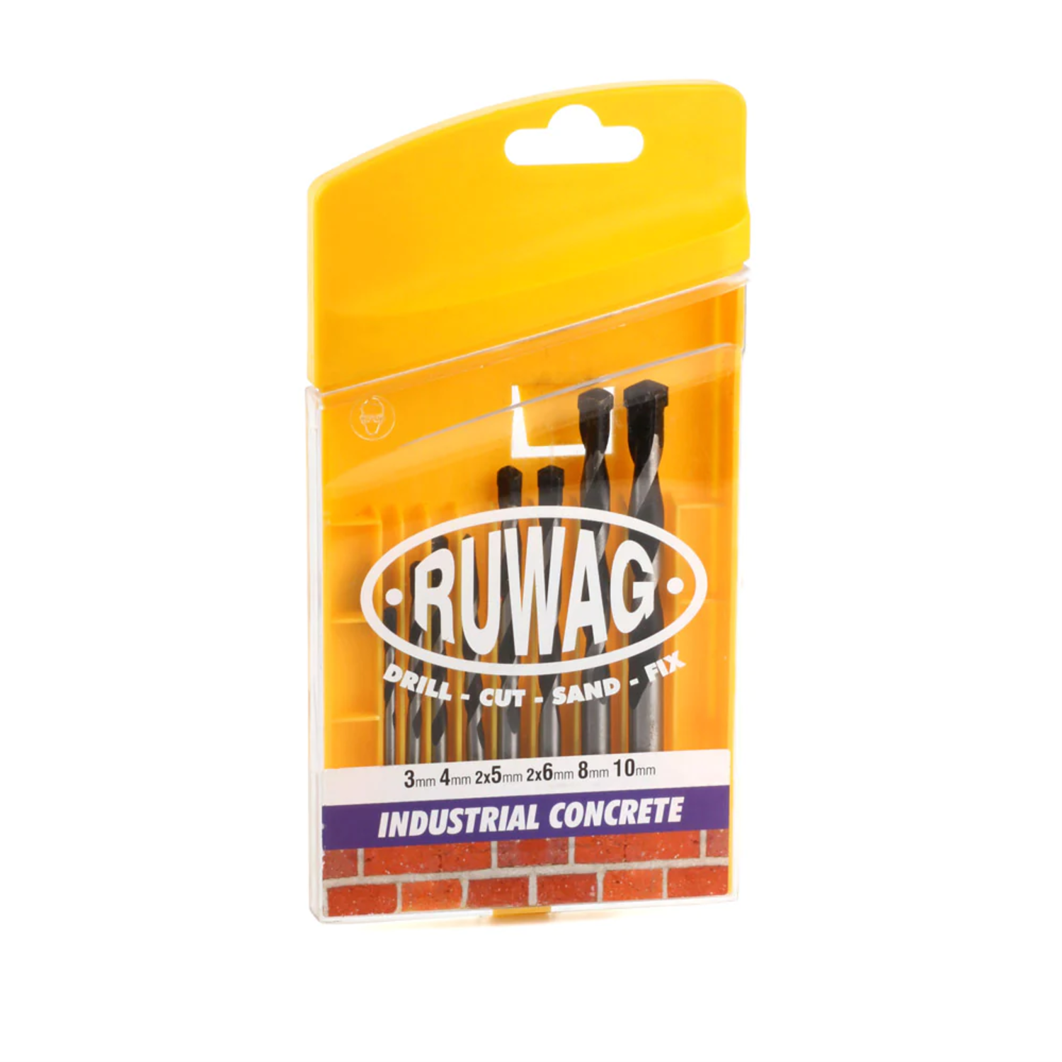 Ruwag 8 Piece Industrial Concrete Drill Bit Set Agrimark