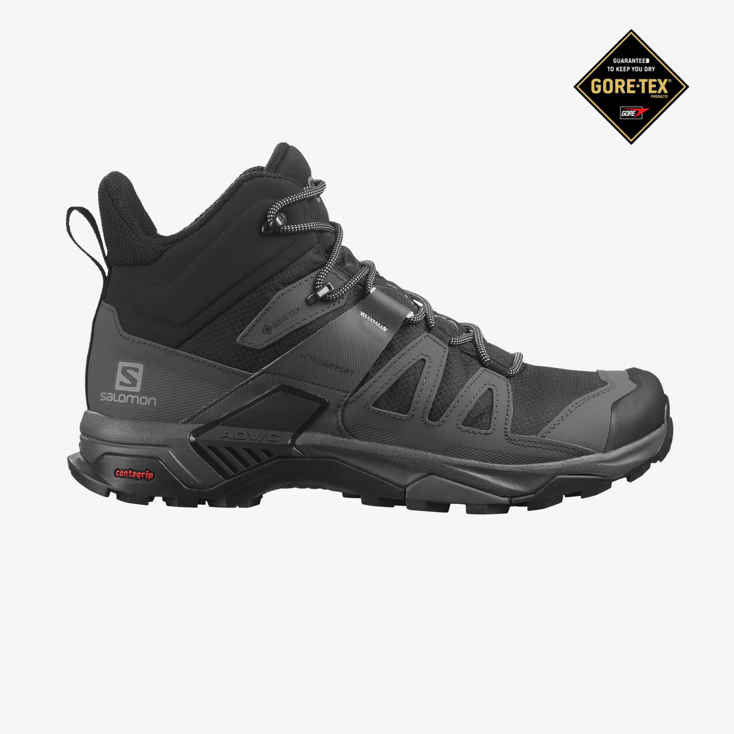 Salomon Men's X Ultra 4 Mid GoreTex Hiking Boots Agrimark