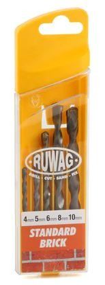 Ruwag Drill Bit Set Brick 4-10mm 5pce | Agrimark