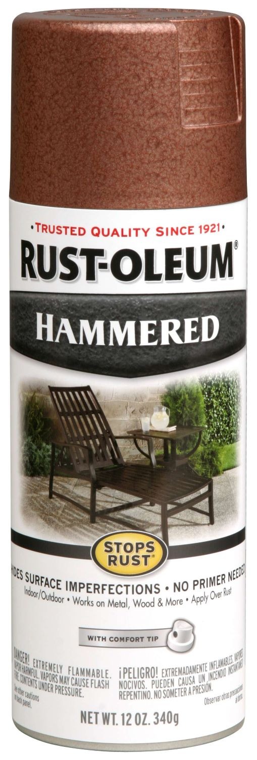 Rust-oleum Stops Rust Hammered Spray 340G | Agrimark